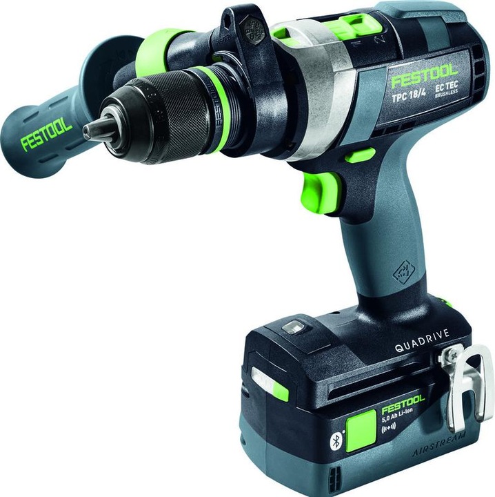 Produktbild Festool Akku-Schlagbohrschrauber TPC 18/4 5,0/4,0 I-Set (Akkubetrieb)