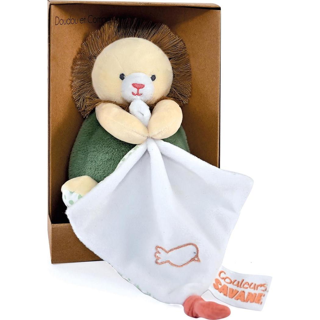 Thumbnail - Doudou et Compagnie, Schmusetuch, Löwe mit Schmusetuch 15cm