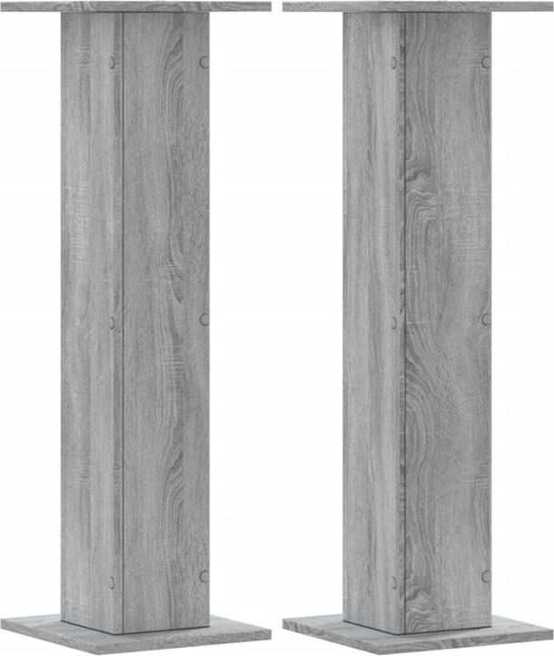 Image du produit vidaXL Pied d'enceinte 2 pcs. 30 x 30 x 95cm (1 paire, Support, Non mobile)