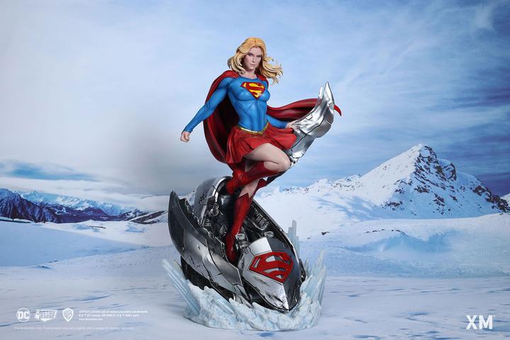 Actual product image XM Studios DC Comics Supergirl 1/4 Premium Statue