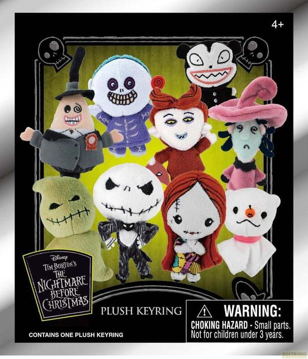 Produktbild Monogram Int. Nightmare before Christmas Plüsch-Taschenanhänger Display (24)