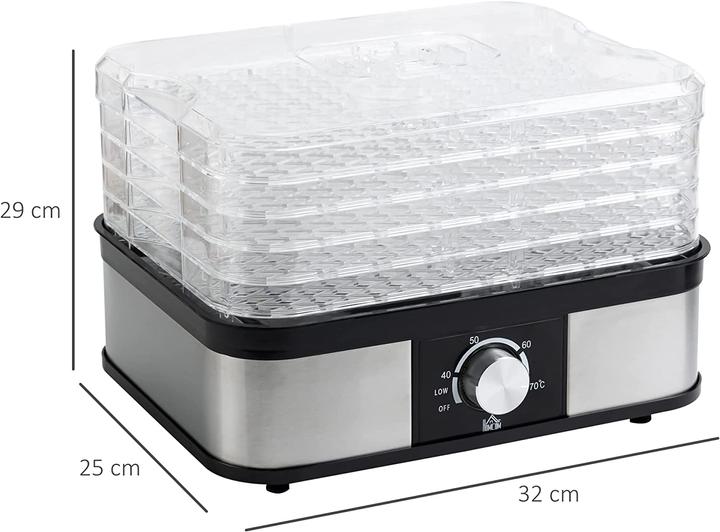 Produktbild Homcom Dörrgerät mit 5 Einlegefächer