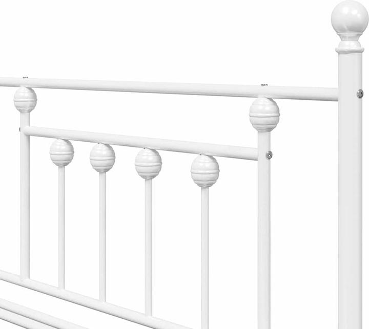Actual product image vidaXL Metal bed frame (107 x 203 cm)