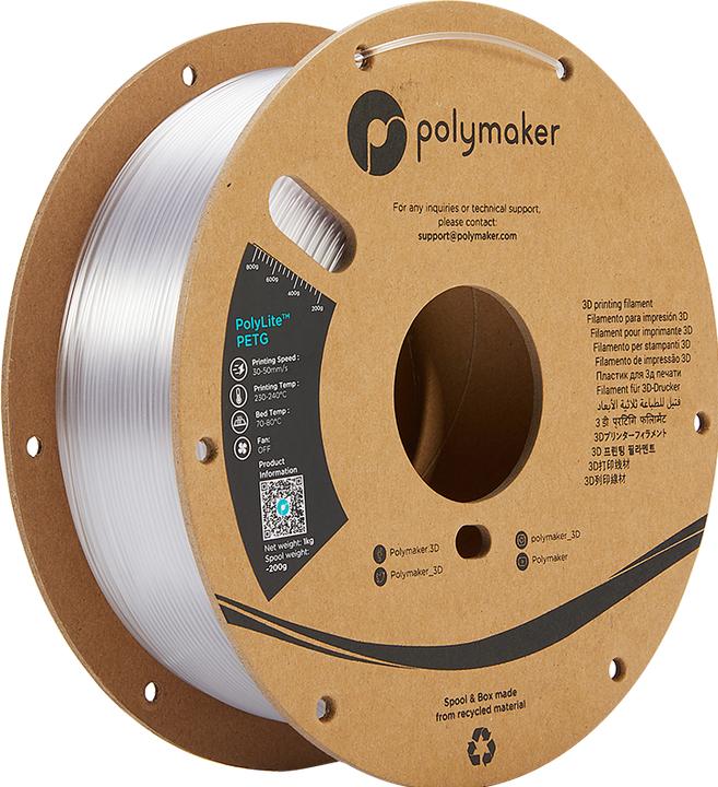 Produktbild Polymaker PolyLite PETG (PETG, 1.75 mm, 1000 g)