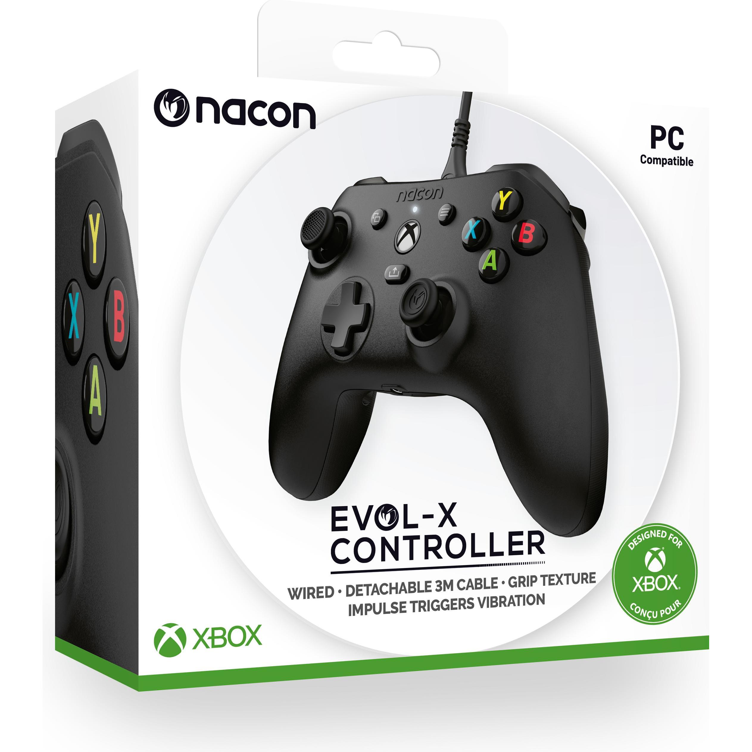 Nacon Gaming Nero Evol-X (Pc), Controller Gaming,