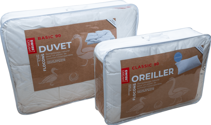 Image du produit Swiss Dream by billerbeck Oreiller souple BSC 80 (65 x 100 cm)