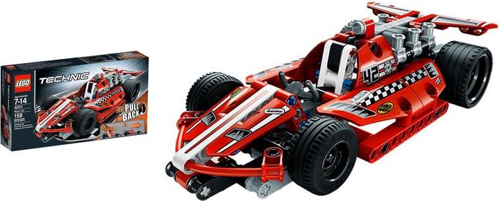 Immagine prodotto LEGO Tecnica azione auto da corsa (42011, LEGO Technic)