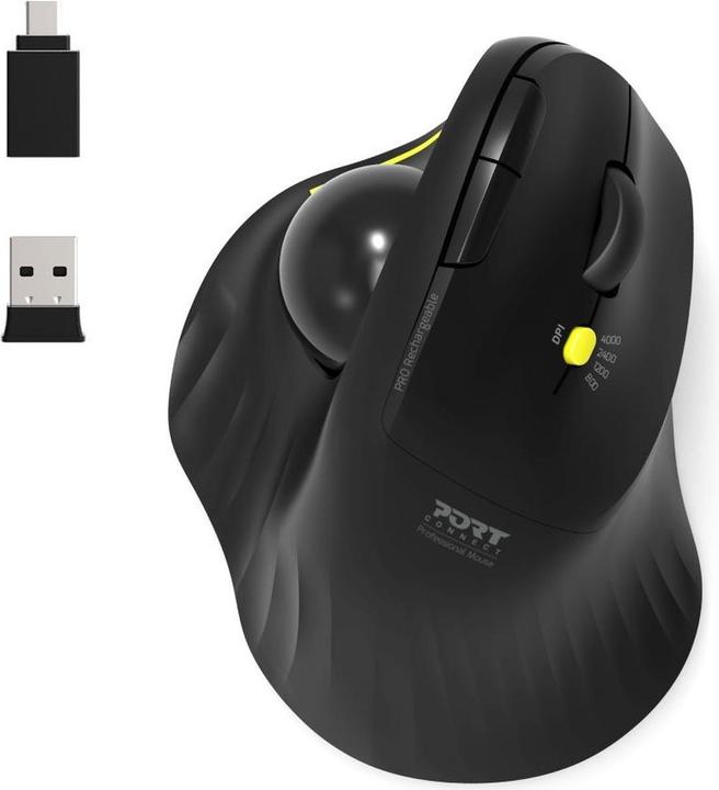 Produktbild Port Designs Ergonomische Maus (Kabellos)