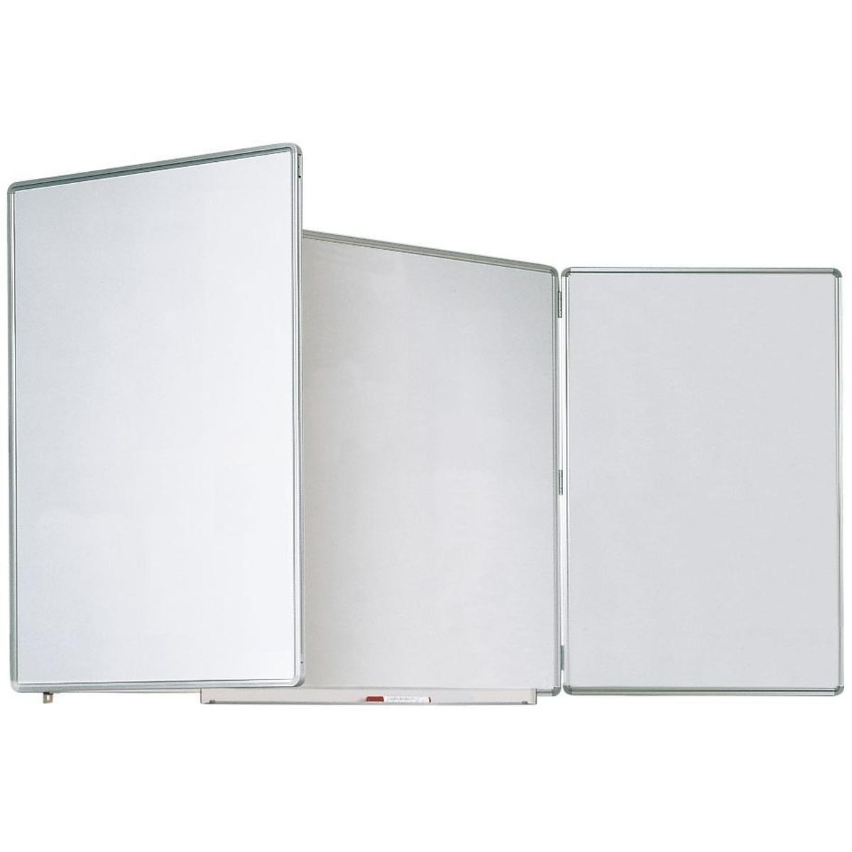 Ultradex, Präsentationstafel, Whiteboard Klapptafel 3-teilig 2000x1200mm weiss Email (200 x 120 cm)