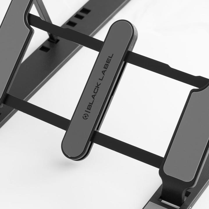 Immagine prodotto Celly Supporto da tavolo per laptop e tablet della linea Black Label, supporto per laptop con 6 livelli