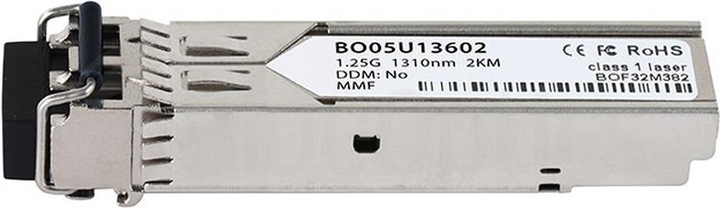 Produktbild BlueOptics MGBIC-LC03-BO. SFP Transceiver-Typ: Faseroptik, Maximale Datenübertragungsrate: 1000 Mbit/s, Schnitt
