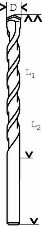 Image du produit Bosch Professional Zubehör Foret à béton CYL-3, 14 x 350 x 400 mm, lot de 1 (10 mm)