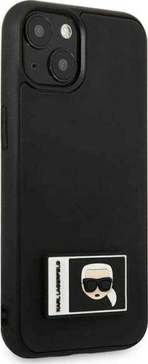 Produktbild Karl Lagerfeld KLHCP13M3DKPK iPhone 13 6,1" czarny/black hardcase Ikonik Patch (Apple iPhone 13)