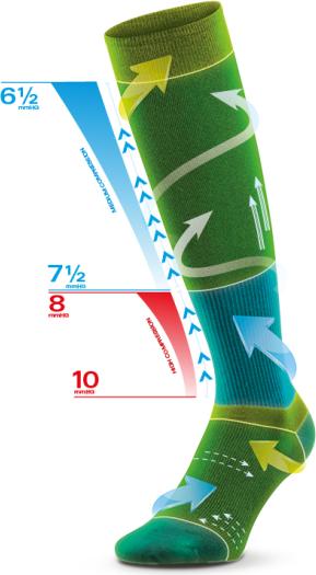 Produktbild Accapi Bodyguard - Recovery Socks (45 - 46)