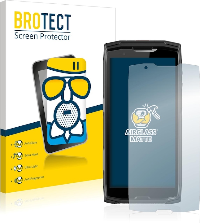 Produktbild BROTECT AirGlass Panzerglasfolie Matt (1 Stück, Crosscall Core X5)