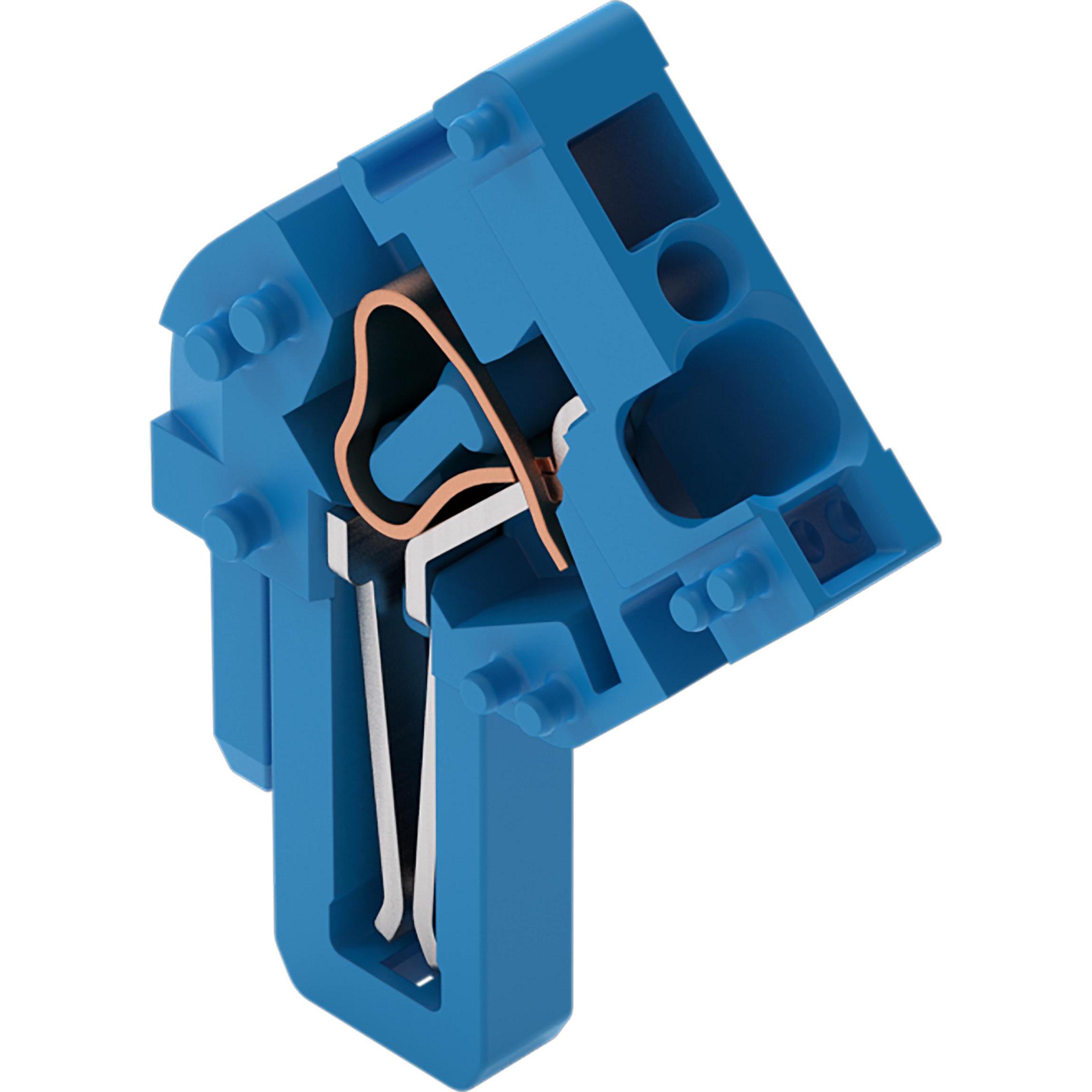 Wago Modulo centrale a 1 filo, Accessori di elettronica + Alloggiamento, Blu