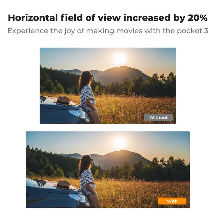 Image du produit K&F Concept 1.2x filtre anamorphique