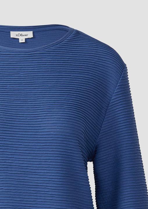Produktbild s.Oliver Sweatshirt Leichtes Sweatshirt mit Struktur (40)