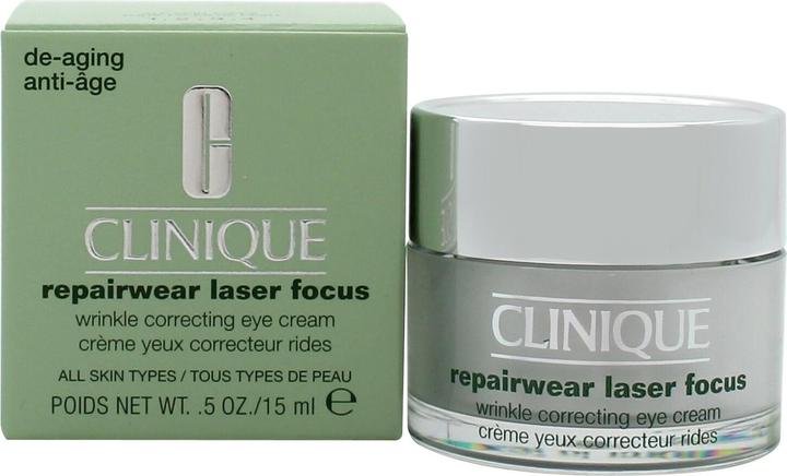 Actual product image Clinique Repairwear Laser Focus Wrinkle Correctig Eye Cream (Eye Care Cream, 15 ml, Day)