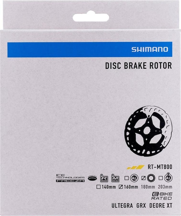 Actual product image Shimano Deore XT RT-MT800 (160 mm)
