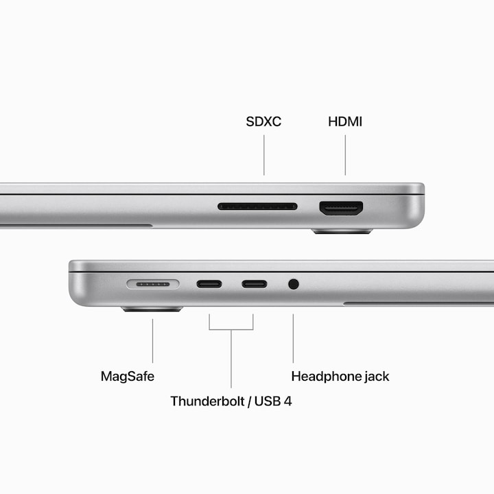 Image du produit Apple MacBook Pro - Début 2023 (14", M3, 8 Go, 1000 Go, DE)