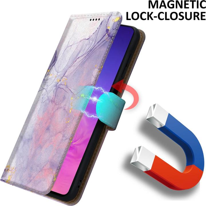 Actual product image Cadorabo Case Book Print (Samsung Galaxy A91, Samsung Galaxy S10 Lite)