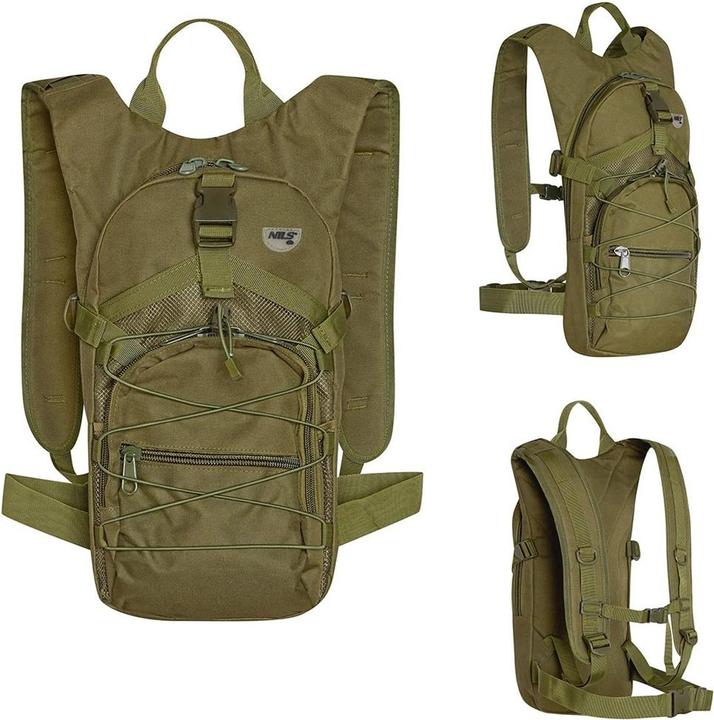 Actual product image Nils Camp Crab Backpack NC1732 Green (15 l)