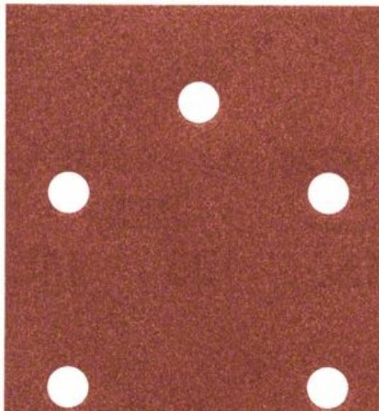Image du produit Bosch Professional Zubehör Feuille abrasive C430, 93 x 186 mm, 2x40, 3x80, 3x120, 2x180, 8 trous, pack de 10 (40, 80, 120, 180)