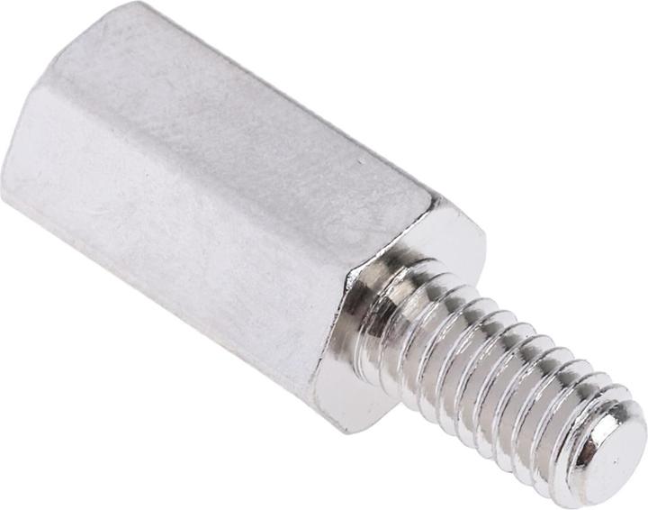 Produktbild RS PRO Brass Hex Threaded Spacer M4x12mm M/F