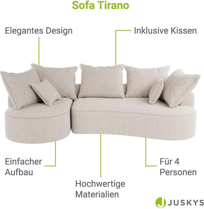 Produktbild Juskys Tirano (Ecksofa)