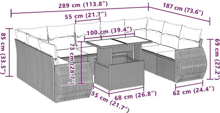 Produktbild vidaXL Timo