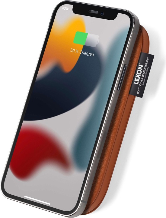 Actual product image Lexon Softpower Wirelessbank 10'000mAh (10000 mAh, 15 W)