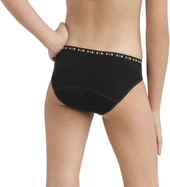 Produktbild DIM Slip Lace Stark schwarz mit Meshdetail (42, 44)
