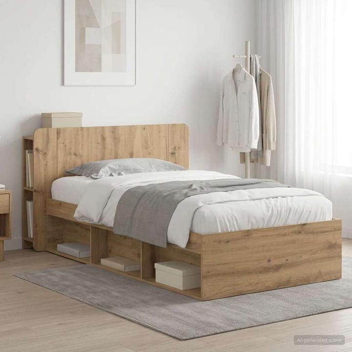 Produktbild vidaXL Bettrahmen (90 x 200 cm)