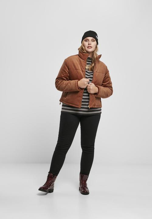 Actual product image Urban Classics Ladies Corduroy Puffer Jacket (M)