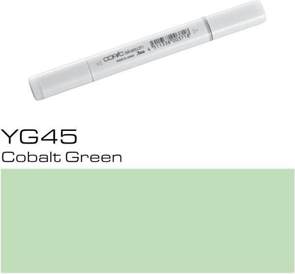 Image du produit Copic Sketch type YG - 45 (YG45 - Vert cobalt, 1 x)