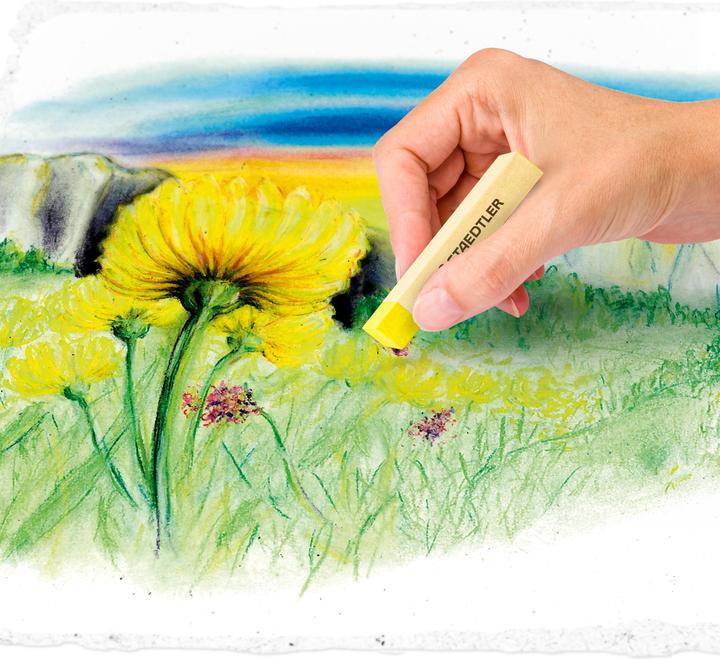 Immagine prodotto Staedtler Pastelli morbidi karat in 24 colori (Multicolore, 24 x)