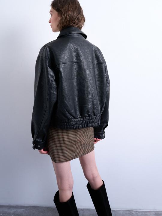 Produktbild Topshop TSBREE Jacke Lederjacke (M)