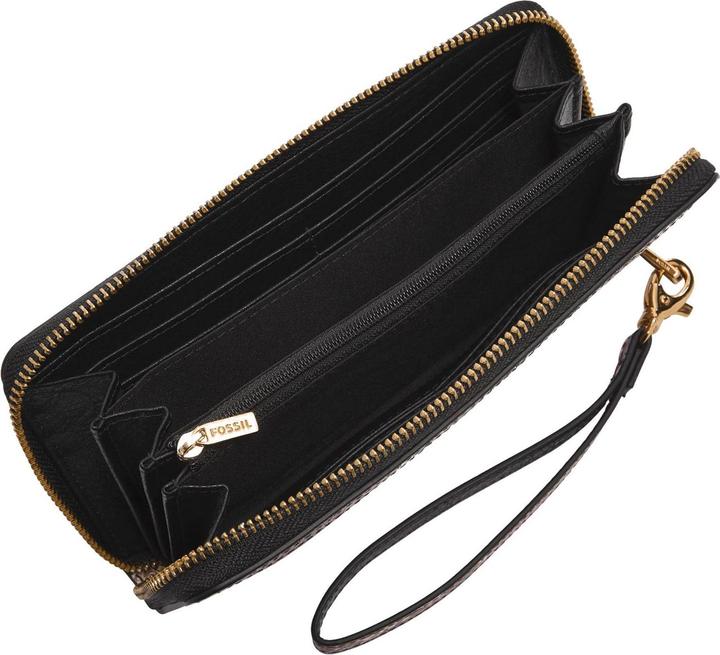 Actual product image Fossil Logan wallet RFID protection leather 20 cm