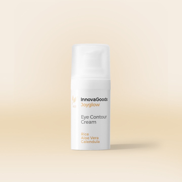 Produktbild InnovaGoods Augenkontur Rice Joyglow 15 ml (Crème, 15 ml, Tag)
