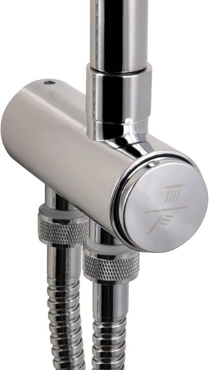 Image du produit Sanitop Système de douche complet en chrome.