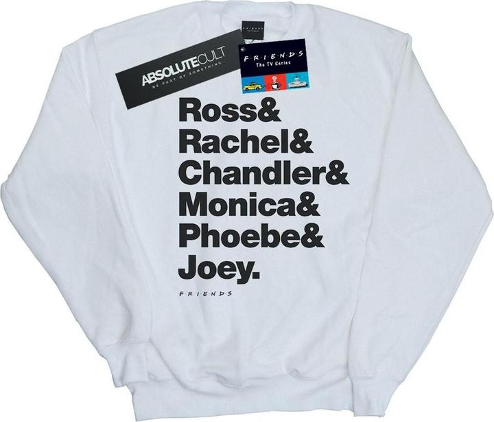 Immagine prodotto Friends First Names Text Felpa Uomo (4XL)
