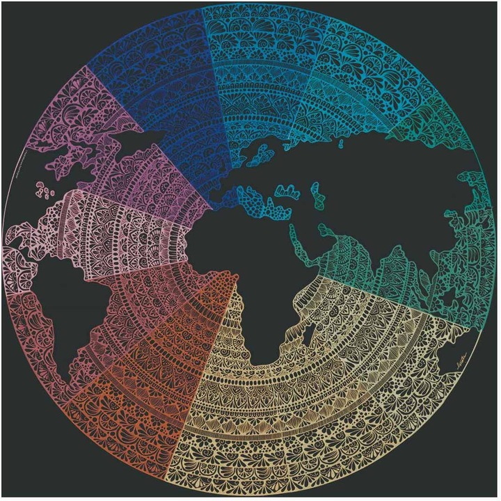 Immagine prodotto Ravensburger Cerchio di colori puzzle - Mandala, 500pcs. (500 pezzi)