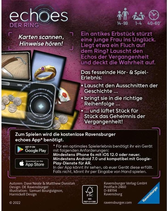 Immagine prodotto Ravensburger fa eco a The Ring (Tedesco)