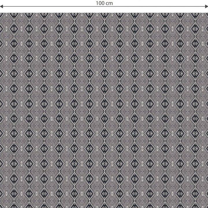 Produktbild Trenddeko Strickmuster Schwarz (100 x 150 cm)