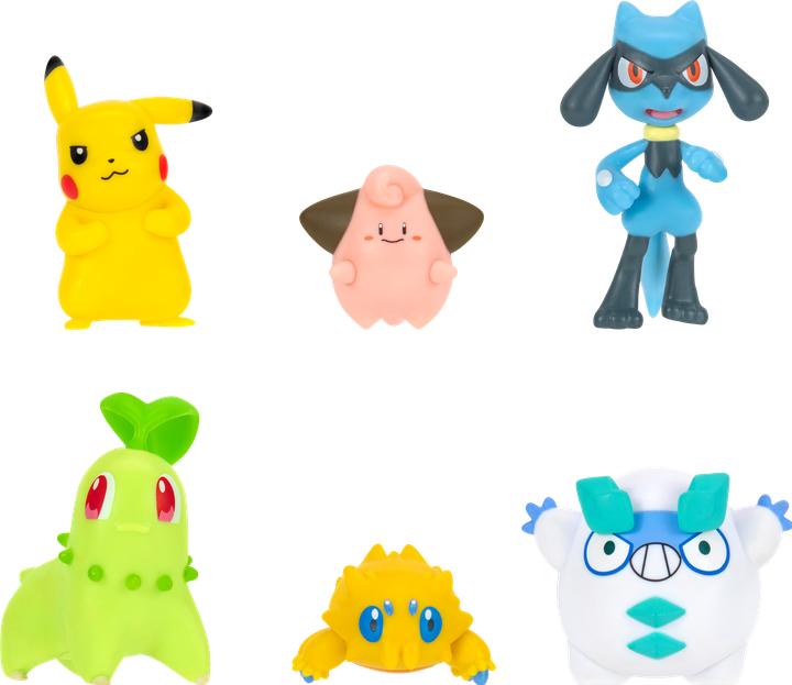 Actual product image Pokémon - Battle Figure 6 Pack (PKW4099)
