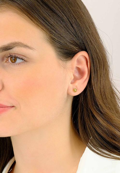 Image du produit Muau Boucles d'oreilles (750/18 K Or jaune)