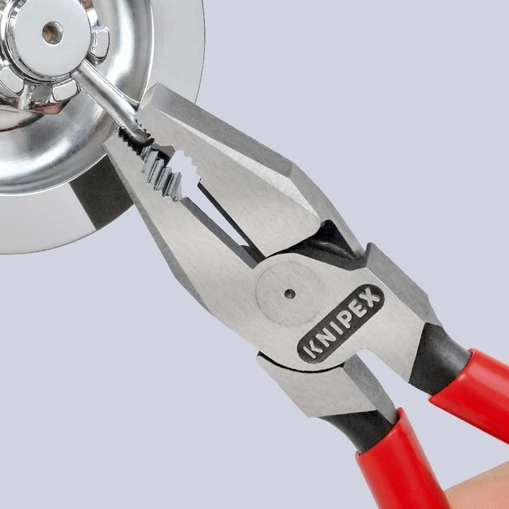 Actual product image Knipex High Leverage Combination Pliers 02 02 180 SB (180 mm)