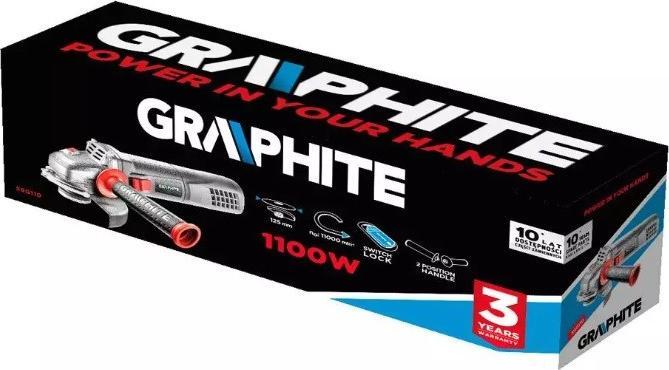 Actual product image Graphite 59G110 grinder (125 mm)