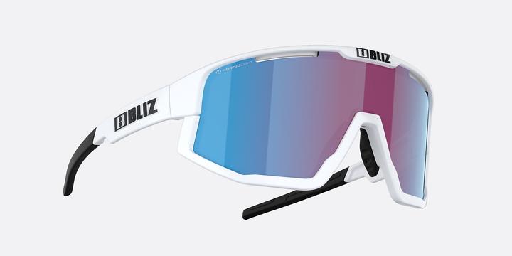 Produktbild Bliz Fusion Small Nano Optics Nordic (matt white, Nano Optics Nordic Light Violet w Blue multi)